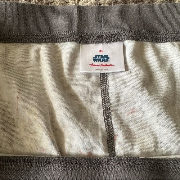 Hanna Andersson Women’s Pajama Pants Disney Mickey Mouse and Star Wars Christmas - Picture 5 of 7